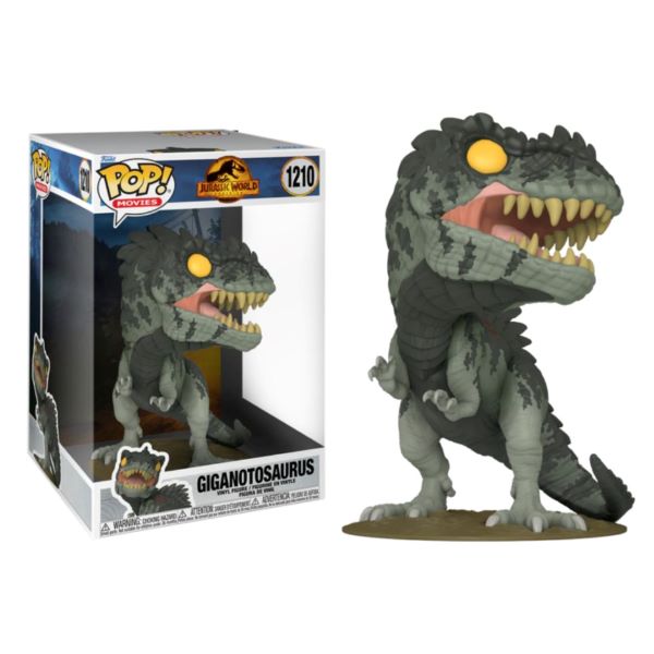 FUNKO POP Jumbo! Jurassic World – Giganotosaurus 1210 – In box (33x22cm) …x2…x6